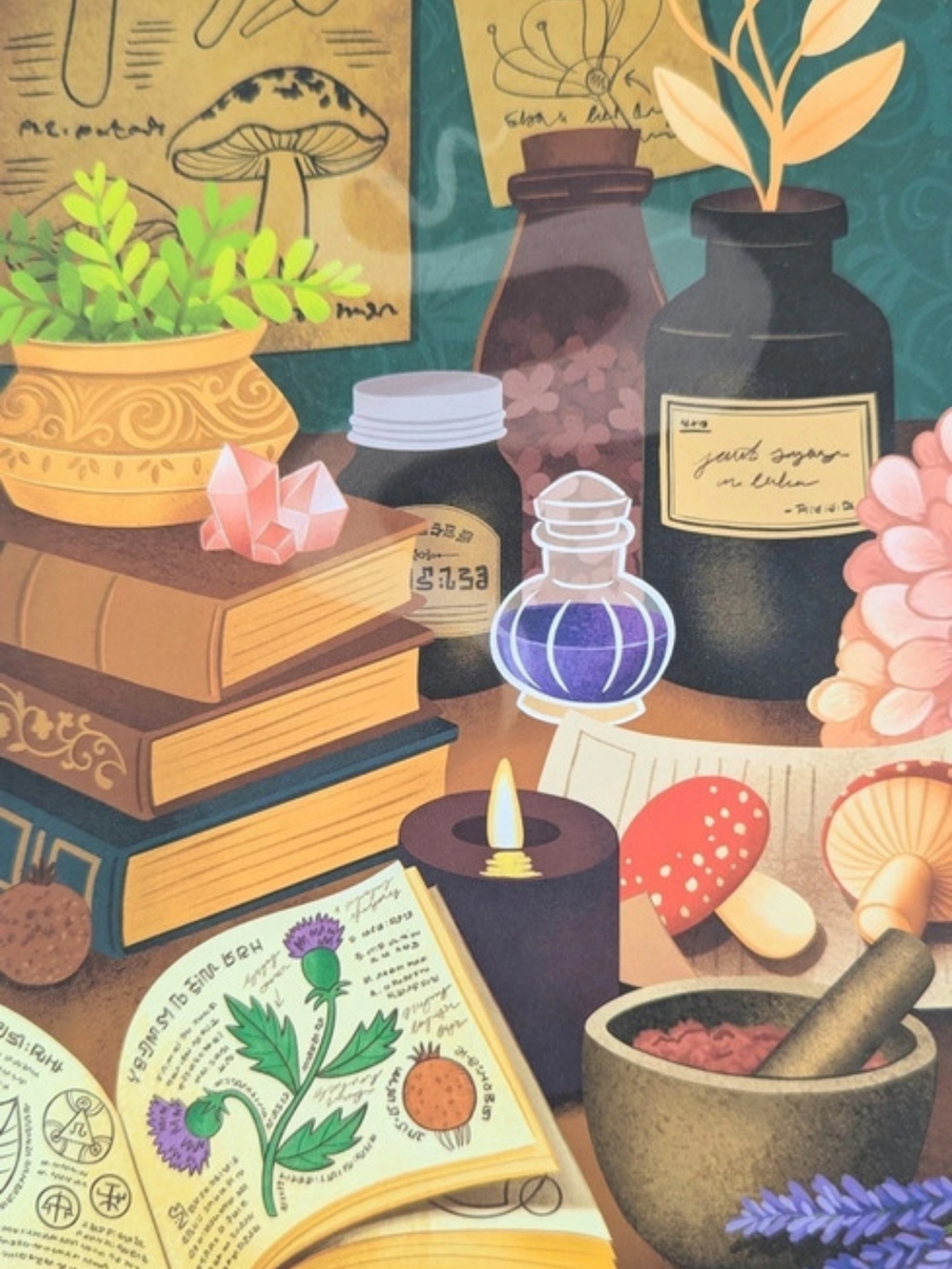 NEW IN BOX Hobbry "Midnight Apothecary" 500-Piece Puzzle - Picture 2 of 7
